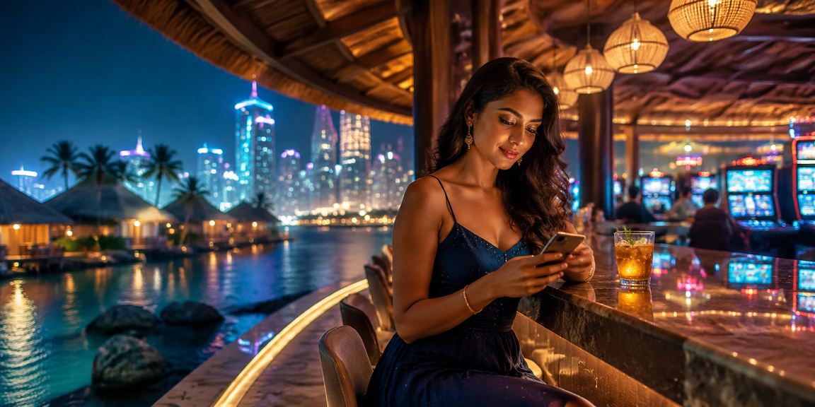 Kerala mobile casino neon lights