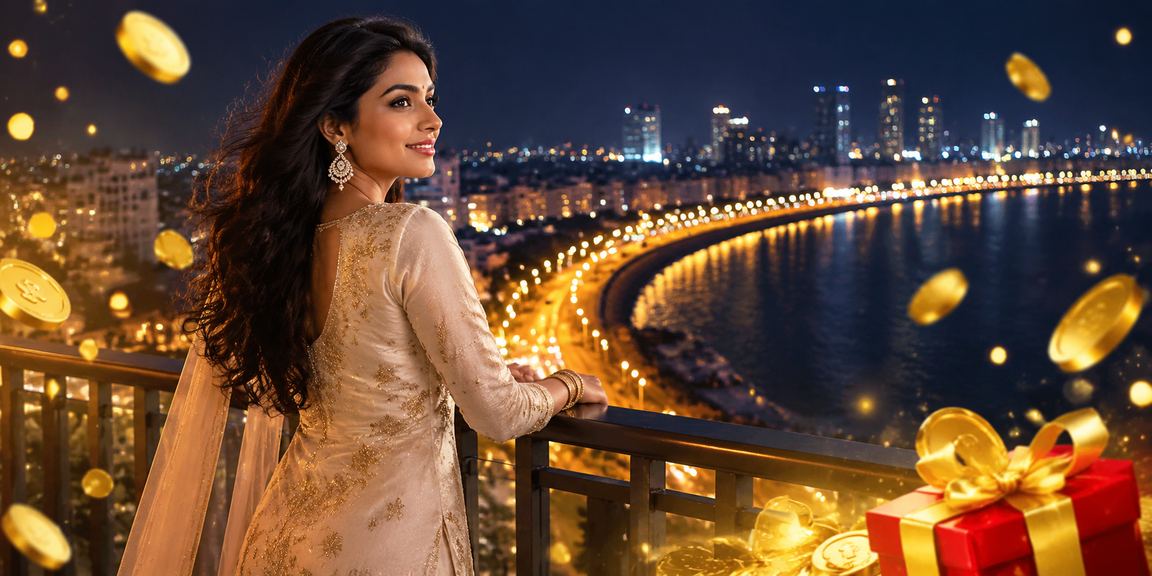 Live casino table scene on Mumbai Marine Drive